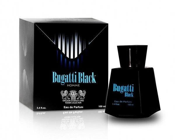ادو پرفیوم مردانه رودیر مدل بوگاتی بلک Bugatti Black