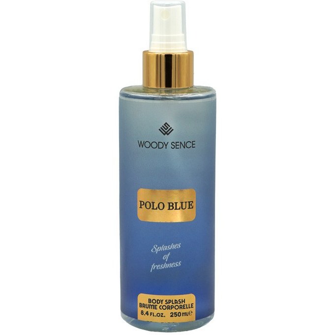 بادی اسپلش مردانه وودی سنس مدل POLO BLUE حجم 250 میلی لیتر