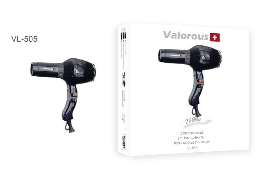 سشوار حرفه ای والوروس سری Swiss مدل VL 505
