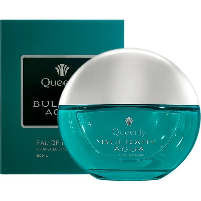 ادو پرفیوم عطر مردانه کویین لی Queenly مدل آکوا بولگاری BULGRY AQUA حجم 100 میل