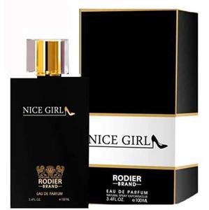 ادوپرفیوم نایس گیرل nice girl برند رودیر (زنانه) حجم ۱۰۰ میلی لیتر