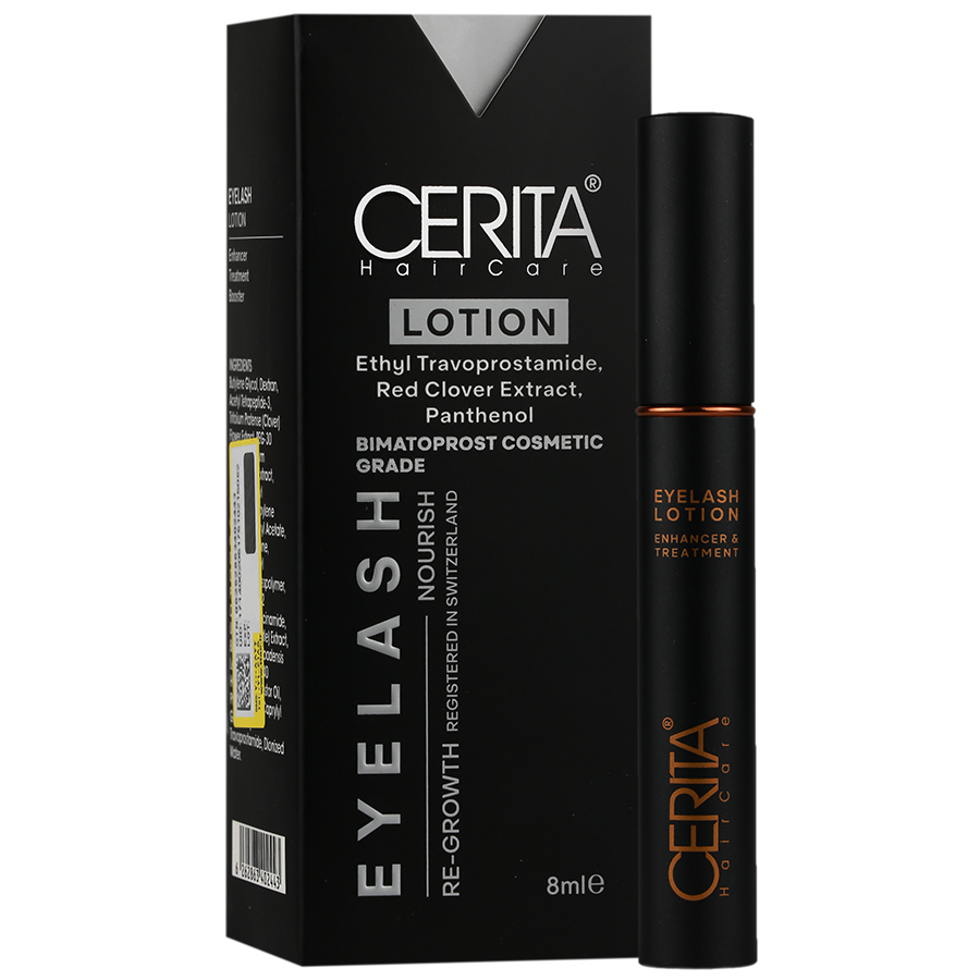 سرم تقویت مژه سریتا مدل Eyelash Lotion حجم 8 میلی لیتر