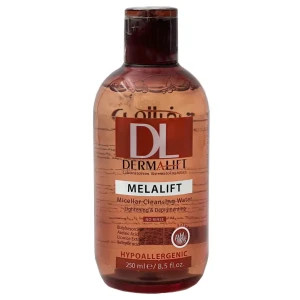محلول پاک کننده میسلار روشن کننده پوست صورت درمالیفت مدل Melalift حجم 250 میلی لیتر