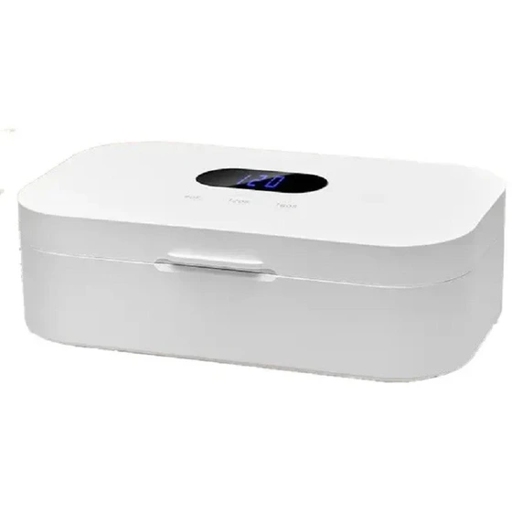 دستگاه استریل ابزار کاشت ناخن 🔋شارژی🔋| باکس UVC هوشمند مدل WM X10U | توان 40 وات