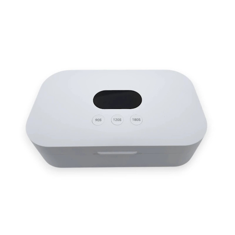 دستگاه استریل ابزار کاشت ناخن 🔋شارژی🔋| باکس UVC هوشمند مدل WM X10U | توان 40 وات