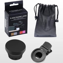 لنز عکاسی ماکرو - واید 4 انگشتی مدل 0.45X موبایلی PHONE LENS