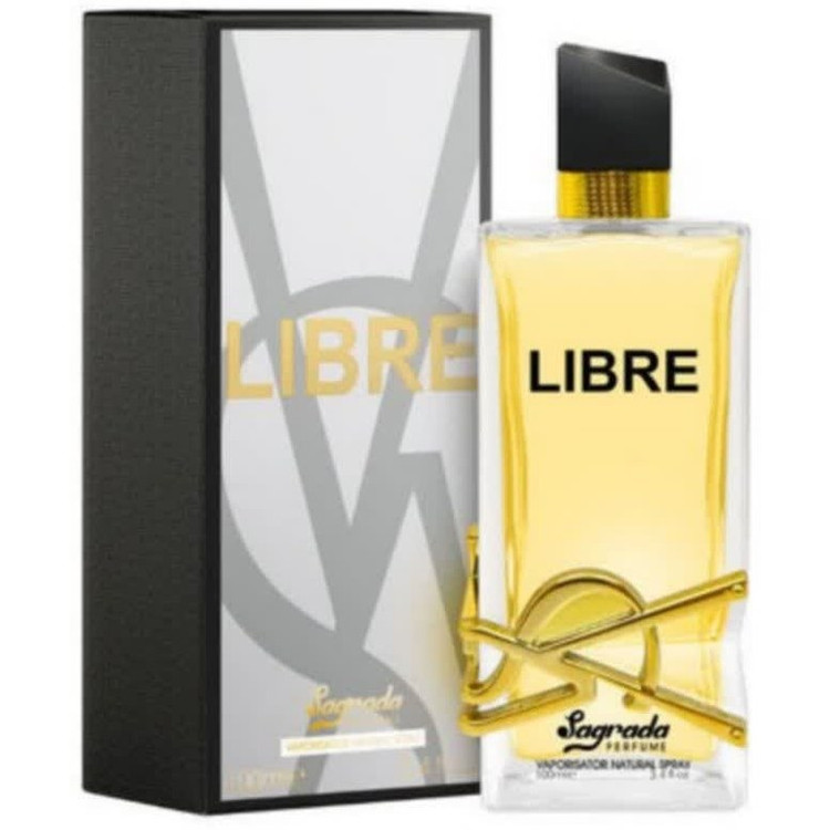 ادکلن زنانه ساگرادا مدل لیبر حجم ۱۰۰ میلی لیتر