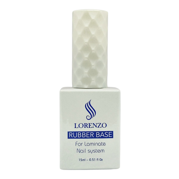 رابر بیس لورنزو | LORENZO Rubber Base | کلیر | حجم 15 میل