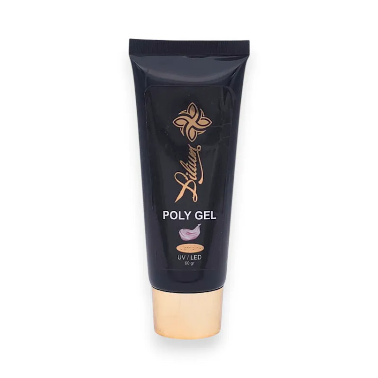 پلی ژل کاشت ناخن لیلیوم Lilium رنگ صورتی روشن Light Pink شماره 004 | حجم ۶۰ گرم