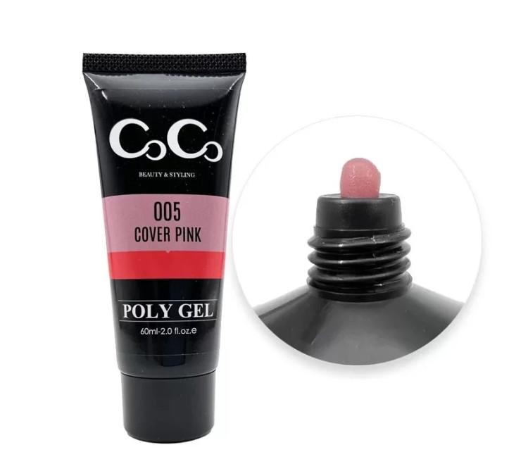 پلی ژل کوکو شماره Cover Pink 05 حجم 60 میل