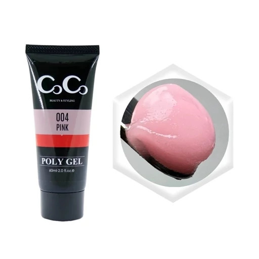 پلی ژل کاشت ناخن 60 گرمی کوکو COCO کد 04