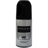 مام رول ضد تعریق مردانه نایس پاپت مدل Azzaro Silver Black حجم ۶۰ میلی لیتر