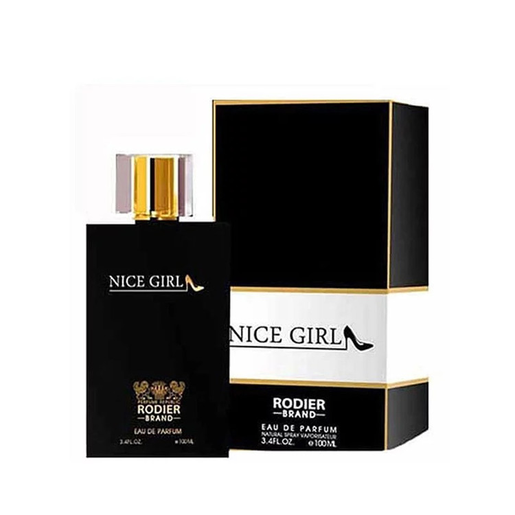 ادکلن زنانه نایس گرل رودیر (NICE GIRL) با رایحه گرم و جذاب