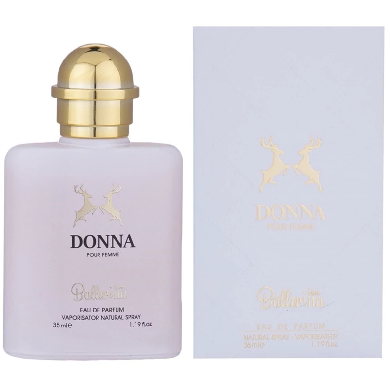 عطر جیبی زنانه بالرینا مدل دونا Donna حجم 35 میلی لیتر