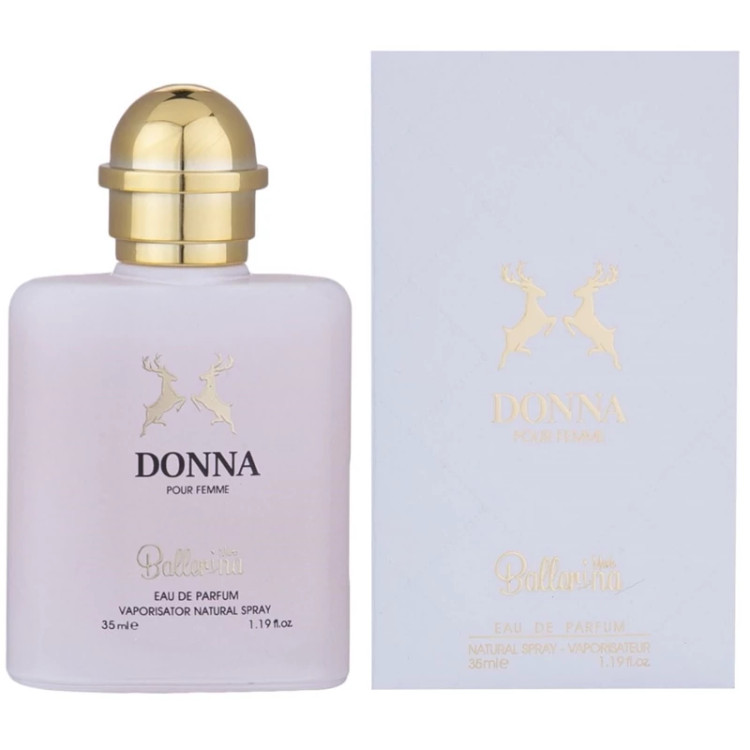عطر جیبی زنانه بالرینا مدل دونا Donna حجم 35 میلی لیتر