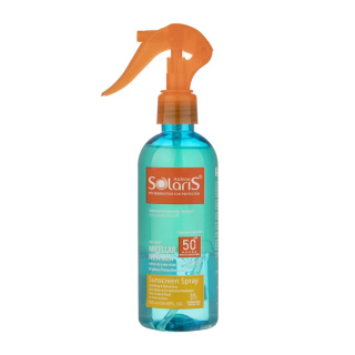 لوسیون ضد آفتاب دو فاز آردن سولاریس مدل Micellar Newgen با +SPF50 حجم 250 میلی لیتر