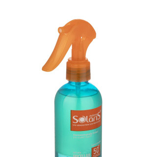 لوسیون ضد آفتاب دو فاز آردن سولاریس مدل Micellar Newgen با +SPF50 حجم 250 میلی لیتر