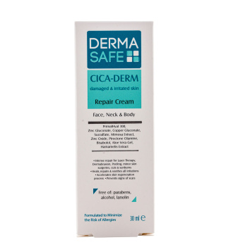 کرم بازسازی کننده پوست درما سیف مدل Repair Cream حجم 30 میلی لیتر