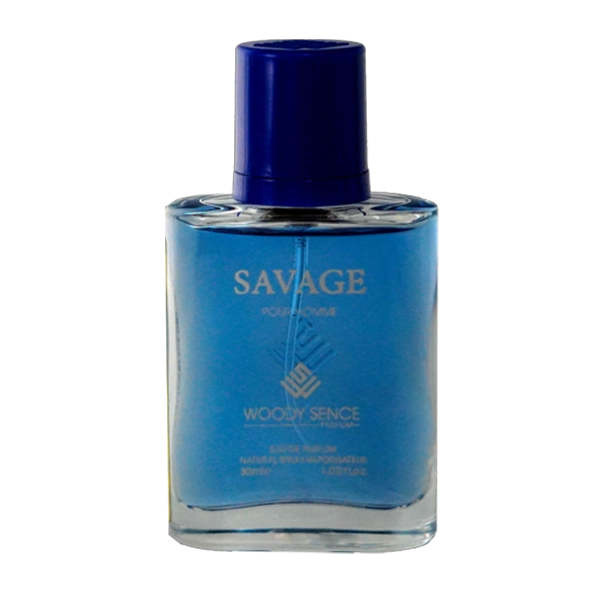 عطر جیبی مردانه وودی سنس مدل ساواج Savage حجم 30 میلی لیتر