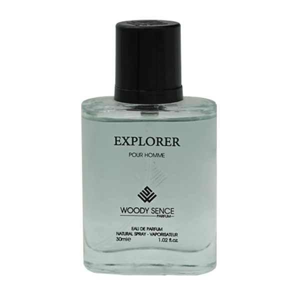 عطر جیبی مردانه وودی سنس مدل اکسپلورر Explorer حجم 30 میلی لیتر
