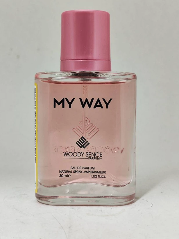 عطر جیبی پرفيوم وودي سنس حجم30ميل لیتر مدل مای ویMY WAY